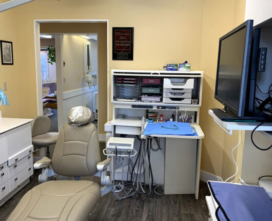 Checkup room at Concord Dental Associates NH